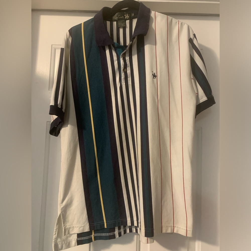 Vintage men’s Kings Court polo shirt size M